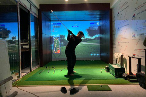 Phòng golf 3D- SKYTRAK- CAO BẰNG