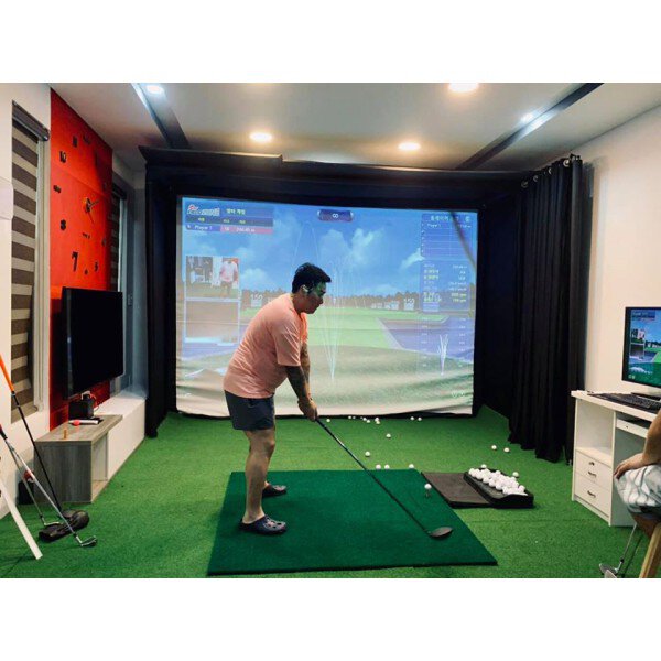 Phòng tập golf 3D- Eagle eye- KĐT Noise- TPHCM,Cảm biến Eagle Eye, Phần mềm Feild Zone, Hơn 100 sân miễn phí