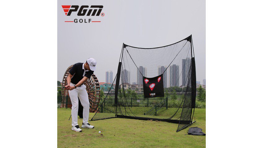 BỘ LƯỚI TẬP SWING GOLF 2.5M*2.5M - PGM PRACTICE NET - LXW015