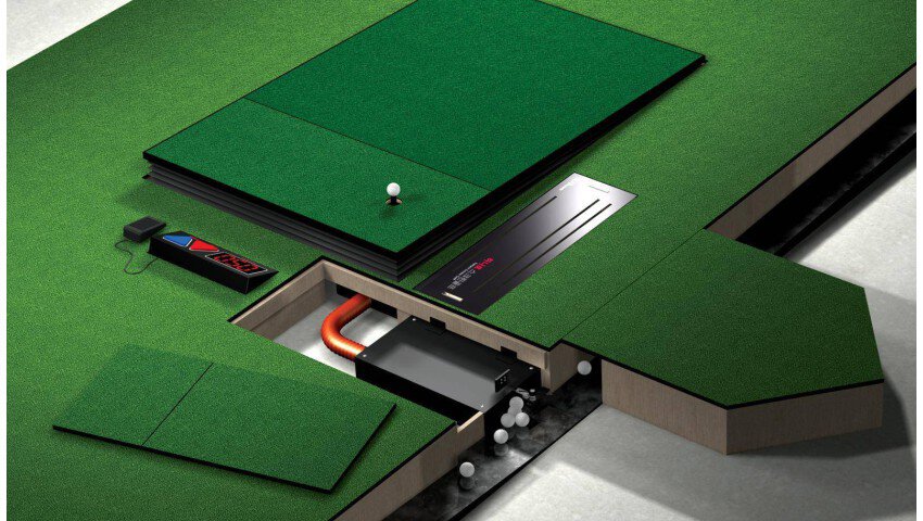 SWING PLATE- THẢM ĐỊA HÌNH CHO PHÒNG GOLF 3D